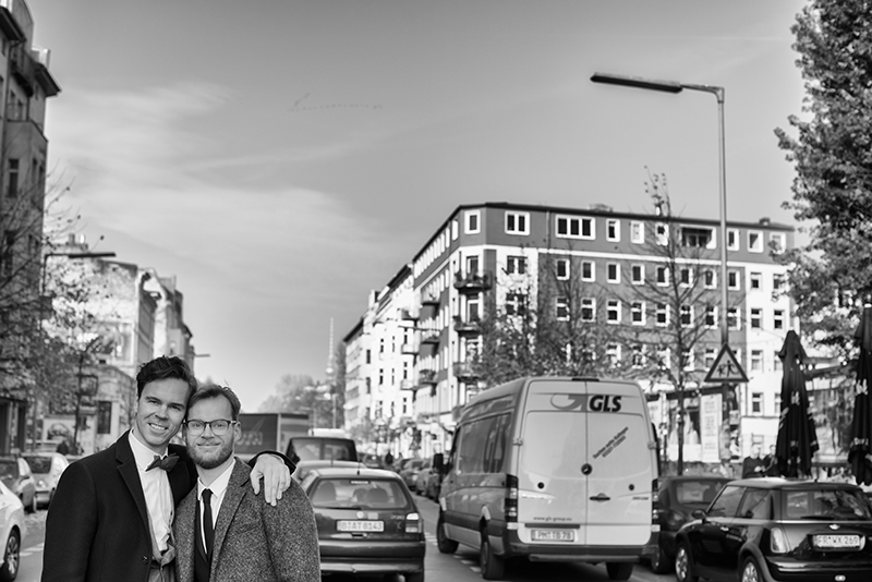 Schwule Hochzeit in Berlin Kreuzberg
