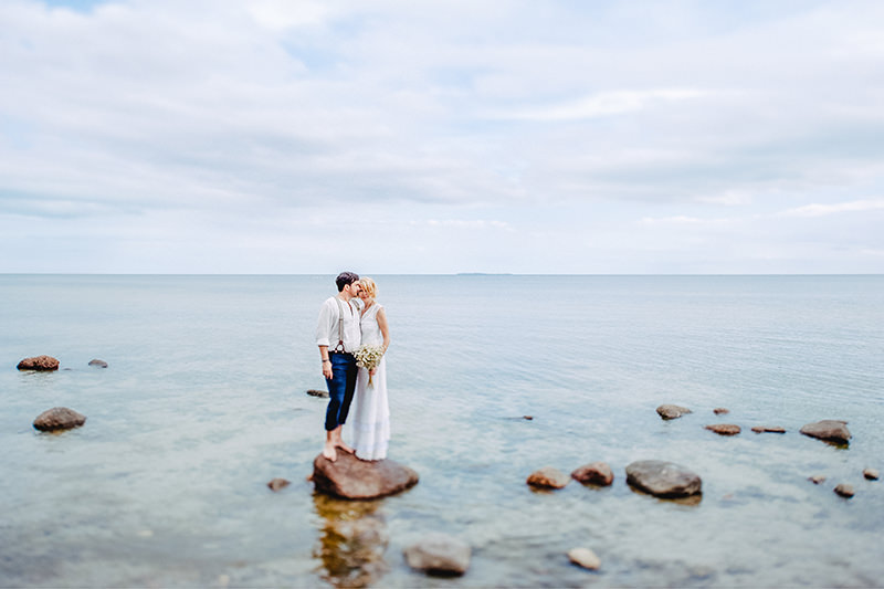 Hochzeitsfotograf Strandhochzeit auf Rügen
