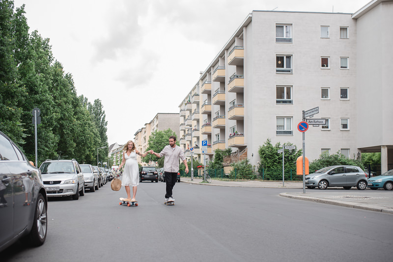zu Zweit heiraten Berlin Hochzeitsfotograf Babybauch