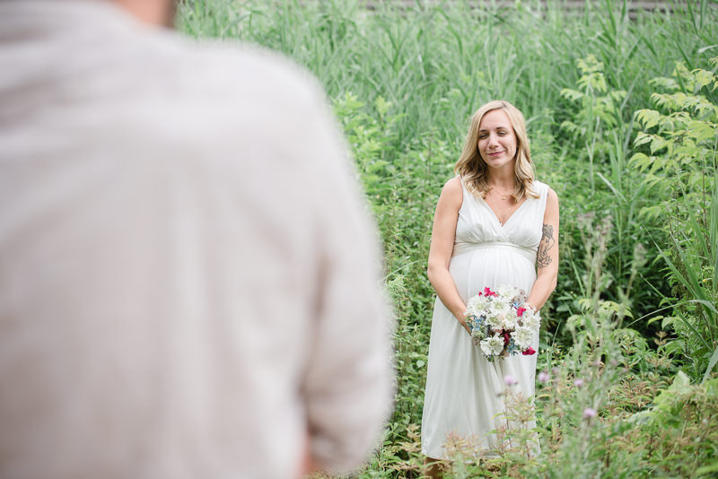 zu Zweit heiraten Berlin Hochzeitsfotograf Babybauch