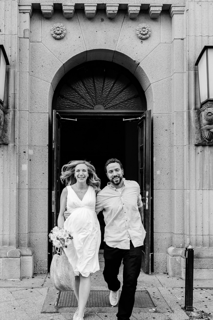 zu Zweit heiraten Berlin Hochzeitsfotograf Babybauch