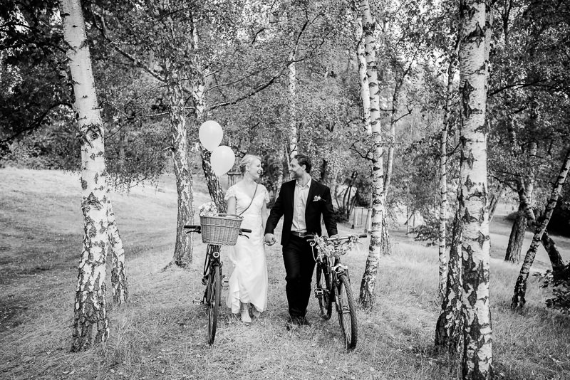 Heimliche Hochzeit Fahrrad Berlin