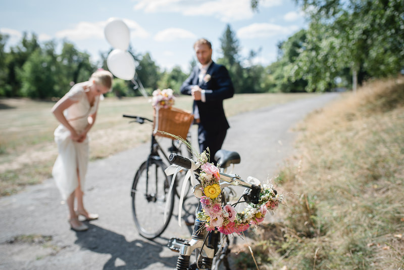Heimliche Hochzeit Fahrrad Berlin